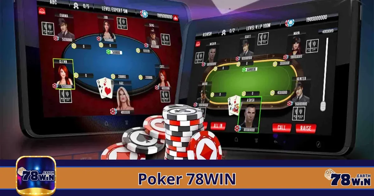 Poker Là Gì? Hướng Dẫn Chơi Từng Bước Tại 78Win